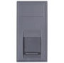 M-161-G Median Grey CAT6 Outlet Module